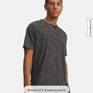 Under Armour Men's Charcoal Short Sleeve Tee